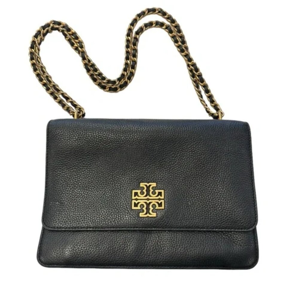 Tory Burch NEW! Britten Shoulder Bag Black w/Tags